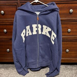 Parke Varsity Zip up Hoodie